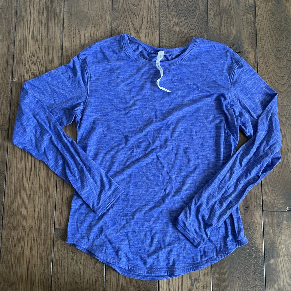 Blue Lululemon Long Sleeve Size 4